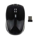 Maxbell 2.4GHz Wireless Optical Mouse USB 2.0 Receiver 6Button 1800dpi For PC Black - Aladdin Shoppers