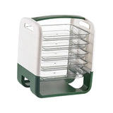 Maxbell Maxbell Vegetables Preparation Plate Hot Pot Dish Shelf for Party Kitchen Restaurant Green