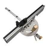 Maxbell Miter Gauge Lightweight DIY Projects Hand Tools Sturdy Table Saw Accessories Style E