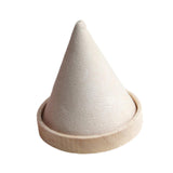 Cone Bracelet Holder Display Jewelry Organizer for Scrunchies Ring Men Women Beige