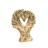 Maxbell Loving Horses Figurine Display Decor for Countertop Living Room Horse Lovers