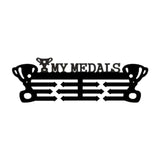 Maxbell Medal Hanger Display Sturdy Wall Mount for Competition Ribbon Award Athletes