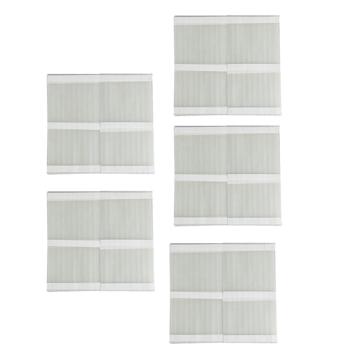Maxbell Thermal Glue Strips Book Repair Tapes Book Binder Glues for Crafts Textbooks 100pcs
