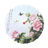 Maxbell Chinese Oiled Paper Umbrella Oriental Parasol for Holiday Stage Show Wedding Style A