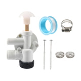 Maxbell RV Toilet Water Valve Kit Sturdy 385314349 for Pedal Flush Toilets RV A