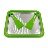 Maxbell Ice Cream Pan Fun Parent Child Activities Easy to Clean Ice Cream Cold Plate green
