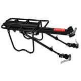 Maxbell Bicycle Rear Rack Quick Release with Reflector Easily Install Aluminum Alloy
