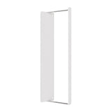 Maxbell Washing Machine Side Rack Coat Hanger Storage Basket for Home Office Bedroom white Single layer