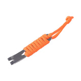 Maxbell Pocket Crowbar Keychain Winding Pin Key Pry Bars Keychain for Hiking Indoors Orange