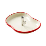 Maxbell Countertop Fruit Bowl Decorative Fruit Serving Plate for Coffee Table Buffet Beige