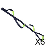 6xRock Climbing Mountaineering Rope Ladder Foot Belt Strap Ascender 4 Steps