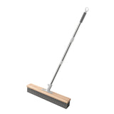 Maxbell Stainless Steel Wire Scrub Brush Outdoor Broom for Tough Stains on Concrete 40cm