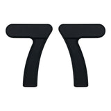 Maxbell Silicone Dumbbells 4.4lb Fitness Equipment Home Gym Non Slip Light Dumbbells Black