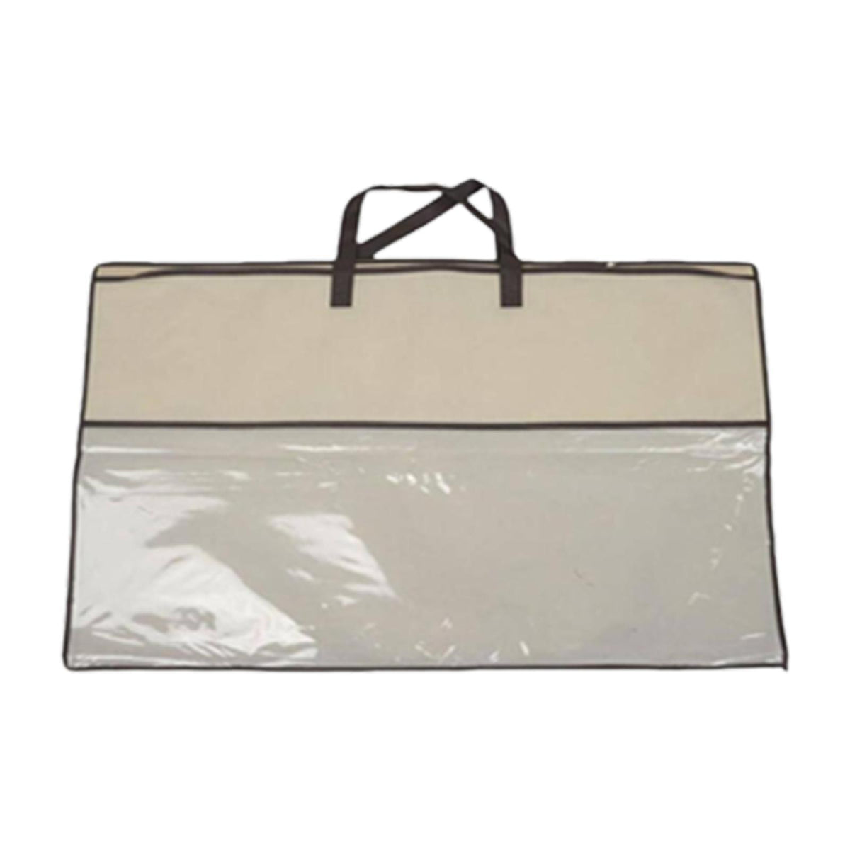 Maxbell Clothing Organizer with Zipper Blanket Storage Bag for Clothes Pillows Sheet 37x47cm