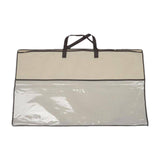 Maxbell Clothing Organizer with Zipper Blanket Storage Bag for Clothes Pillows Sheet 37x47cm