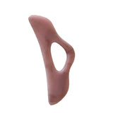 Maxbell Gua Sha Facial Tool Multifunctional Smooth Manual Massager for Leg Neck Back Medium pink