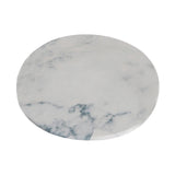 Maxbell 2pcs Polyester Table Cover Cloth Kitchen Tablecloth 47" Round Marble Pattern