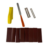 Maxbell Maxbell Guitar Fret Polishing File Guitar Fingerboard Luthier Tool for Mandolin Bass