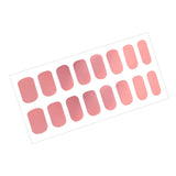 Maxbell Maxbell Nail Stickers Novelty Toe Nail Polish Stickers Simple Decoration Nail Decals Light Rose Pink