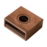 Maxbell Wooden Teapot Warmer Indoor Outdoor Tealight Holder for Office Picnic Travel