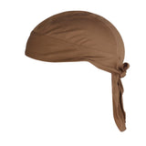 Maxbell Polyester Anti-UV Wrap Tie Bandana Hat Pirate Scarf for Riding Cycling Brown