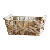 Maxbell Household Storage Basket Decorative Shelf Basket for Perfume Pastries Snacks L