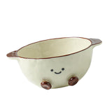 Maxbell Ceramic Salad Bowl Modern Dessert Bowl for Home Cafe Kitchen