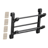 Maxbell Foldable Wall Mounted Shoe Rack Shoe Holder Shelf for Entryway Bathroom Door 30cm