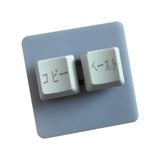 Maxbell 2 Keys Copy Paste Keyboard RGB 2 Key Gaming Keyboard for Macros Rhythm Games