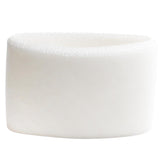 Maxbell 2 Rolls 25 Yards 6inch Wide Polyester Horsehair Braid White/Red