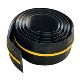 Maxbell Garage Door Threshold Seal Strip DIY Windproof Weatherstrip Garage Door Seal 600cm Double Nonslip