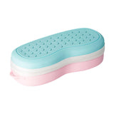 Maxbell Swim Goggles Case Silicone Swimming Goggles Box for Women Men