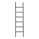 Maxbell Blanket Ladder Towel Ladder Stand Towel Holder for Bedroom Living Room Black