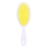 Maxbell Maxbell 1 Piece Cute Cartoon Pattern Hair Brush Plastic Massage Comb for Girl Yellow