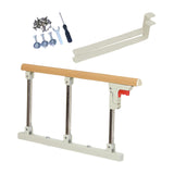 Maxbell Bed Rails for Elderly Adults Security Under Mattress Bed Railing for Seniors 67cmx35cm 3 Support Rods