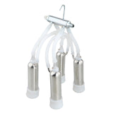 Maxbell Milking Cluster Replacement Strong Structure Stainless Steel Milking Machine silver