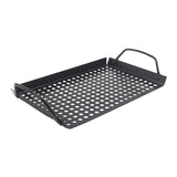 Maxbell Barbecue Grill Plate with Holes for Outdoor Indoor Kitchen Utensils Roasting 32.5x18x2.2cm