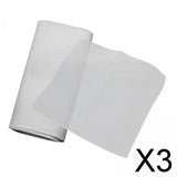 Maxbell 3x10 Pieces Pure White Handkerchiefs White Hankies for Handmade Dyeing Crafts
