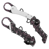 Maxbell Fish Lip Gripper Clip Fishing Lip Gripper fold Hand Fish Grabber Tool black - Aladdin Shoppers