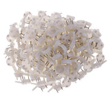 200 Pieces Plastic Invisible Traceless Wall Mounted Photo Picture Frame Mirrors Hanging Nail Hook Hanger Heavy Duty for Concrete & Brick 25mm - Aladdin Shoppers