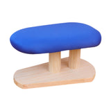 Maxbell Mini Ironing Board Compact with Wood Base for Craft Rooms Household Handling Blue 29cmx18cmx15cm