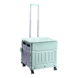 Maxbell Grocery Shopping Cart Handcart Shopping Hand Truck for Home Groceries Moving green
