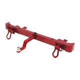 Maxbell 1/12 RC Car Rear Bumper Accessory for MN82 LC79 RC RC Crawler Car Trucks DIY red