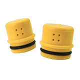 Maxbell 2 Pieces Water Bottle Sprinkler Caps Bottle Attachment for Patio Lawn Hiking Small and Large