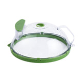 Maxbell Transparent Microwave Cover with Steam Vents Holes Microwave Splatter Protection Guard