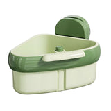 Maxbell Sink Strainer Basket Versatile Corner Kitchen Food Catcher Easy Installation Green