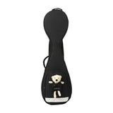 Maxbell Chinese Lute Case 41 inch Soft Paddd Storage Case Portable with Bear Gig Bag black
