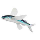 Maxbell Simulated Sea Life Animals Figurines Fish Model Toy for Birthday Cake Topper Flying Fish