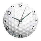 Maxbell Basketball Wall Clock Simple Round Wall Clock for Dining Room Hallway Office White 12 Inch