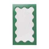 Maxbell Tabletop Makeup Mirror Vanity Table Mirror for Bedroom Bathroom Vanity Table Green